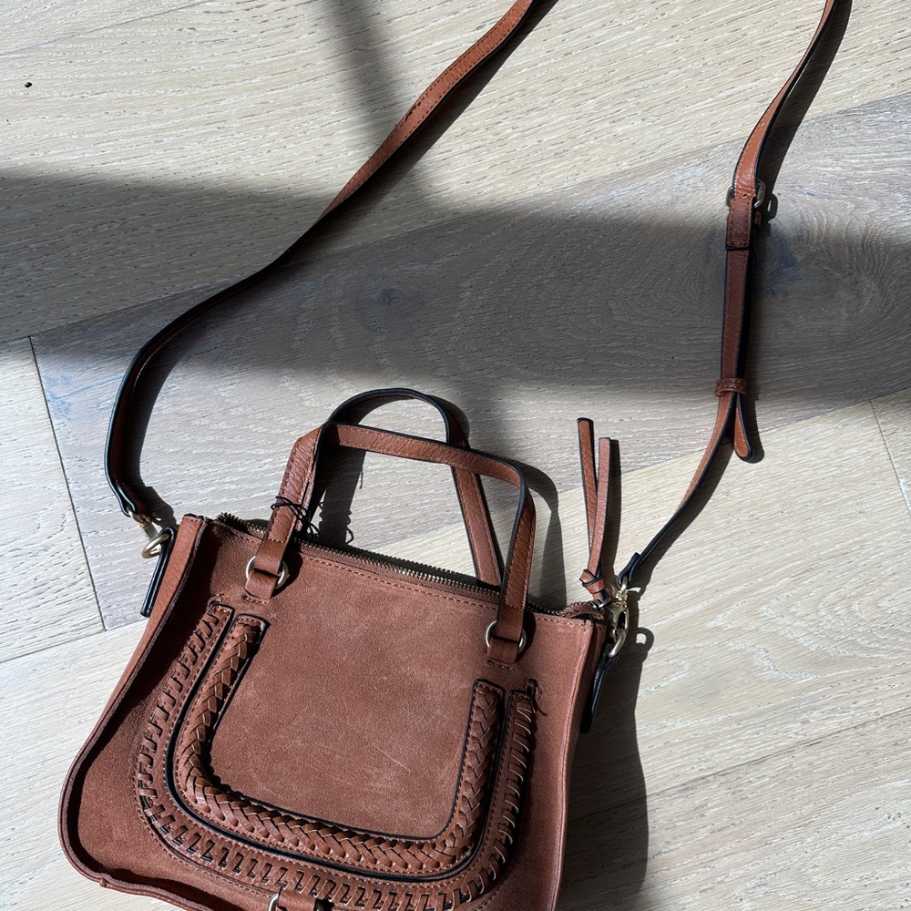 Sole Society Brown Shoulder Bag with Versatile Design